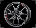 Gram Lights 57FXZ Overseas 19x8.5 +38 5-114.3 Matte Graphite w/Machining Wheel