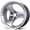 Advan ONI2 Progressive 20x9.5 / +25 Offset / 5x114.3 / 73mm Bore / Machining and Racing Gloss Black