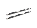 Westin 2019 Chevrolet Silverado Double Cab PRO TRAXX 5 W2W Oval Nerf Step Bars - Stainless Steel