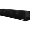 16X13X72 INCH BLACK SMOOTH ALUMINUM TOPSIDER TRUCK BOX