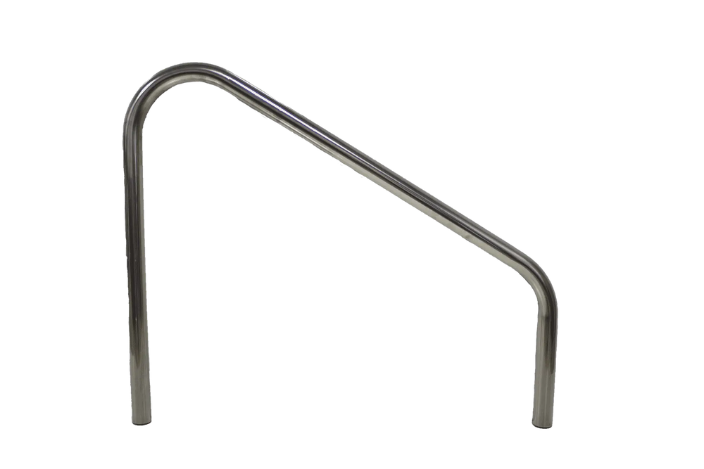 CLASSIC 3 STEP LADDER SILVER VEIN .065 MARINE GRADE W/GREY HEAVY DUTY TREADS