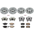 Power Stop 06-08 Audi A3 Front & Rear Autospecialty Brake Kit w/Calipers