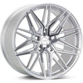 Vossen HF-7 22x9.5 - 5x108 - ET32 - Deep Face - 63.4 - Silver Polished Wheel