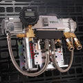 VMS400 PRO CHROMEBRKT HOSE KIT & COMPRESSORS SYSTEM(SMALL)
