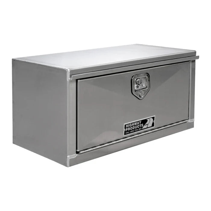 36 X 24 X 24 ALUMINUM SINGLE DROP DOOR UNDERBODY TOOL BOX