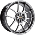 BBS RF 17x7.5 5x100 ET48 PFS Diamond Silver Wheel -82mm PFS/Clip Req