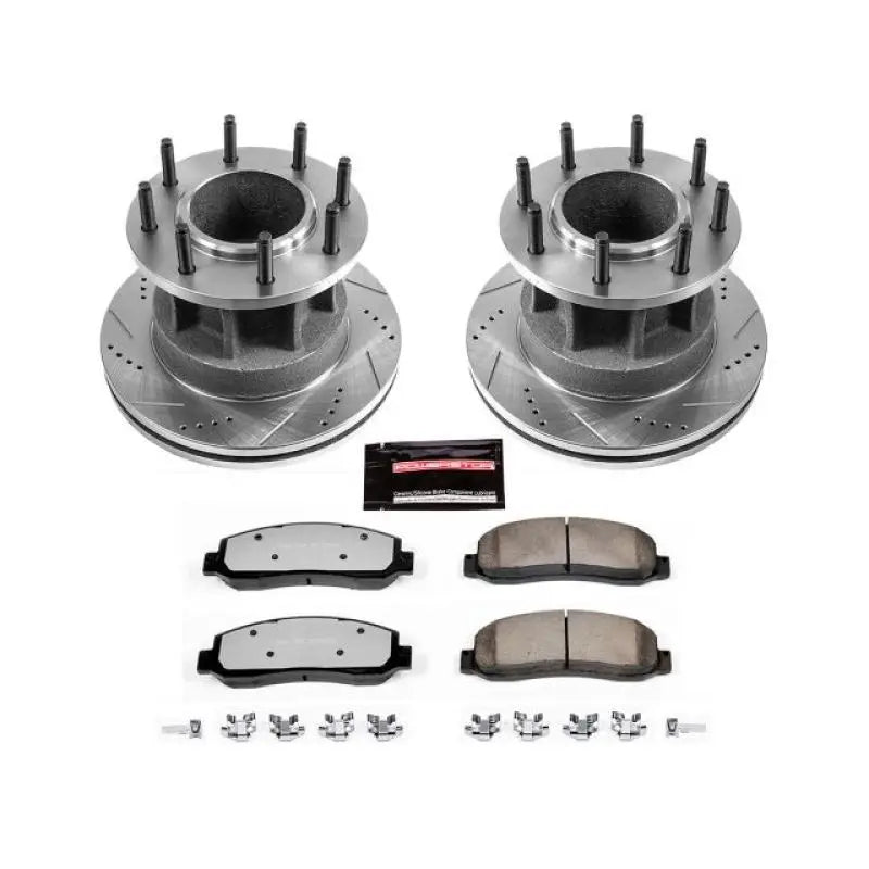 Power Stop 07-11 Ford F-350 Super Duty Front Z23 Evolution Brake Kit