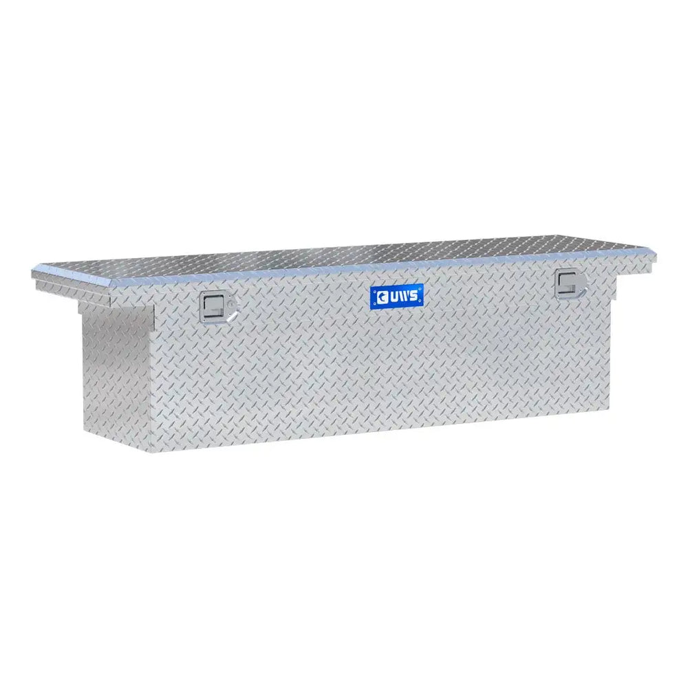 Tool Box: Fits various makes and models; Low Profile Cross Box; black