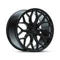 Vossen HF-5 22x10 / 5x127 / ET-18 / Super Deep / 71.5 CB - Gloss Black Wheel
