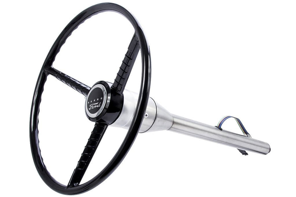 STEERING COLUMN TILT COLUMN FOR F100 FORD 5356 USING REPRODUCTION WHEEL POLIS