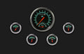 G STOCK 5INSPEEDTACH & 4 - 2IN FOTV-GM