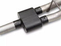 Flowmaster cat-back exhaust detail
