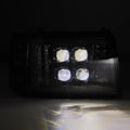 AlphaRex headlights detail