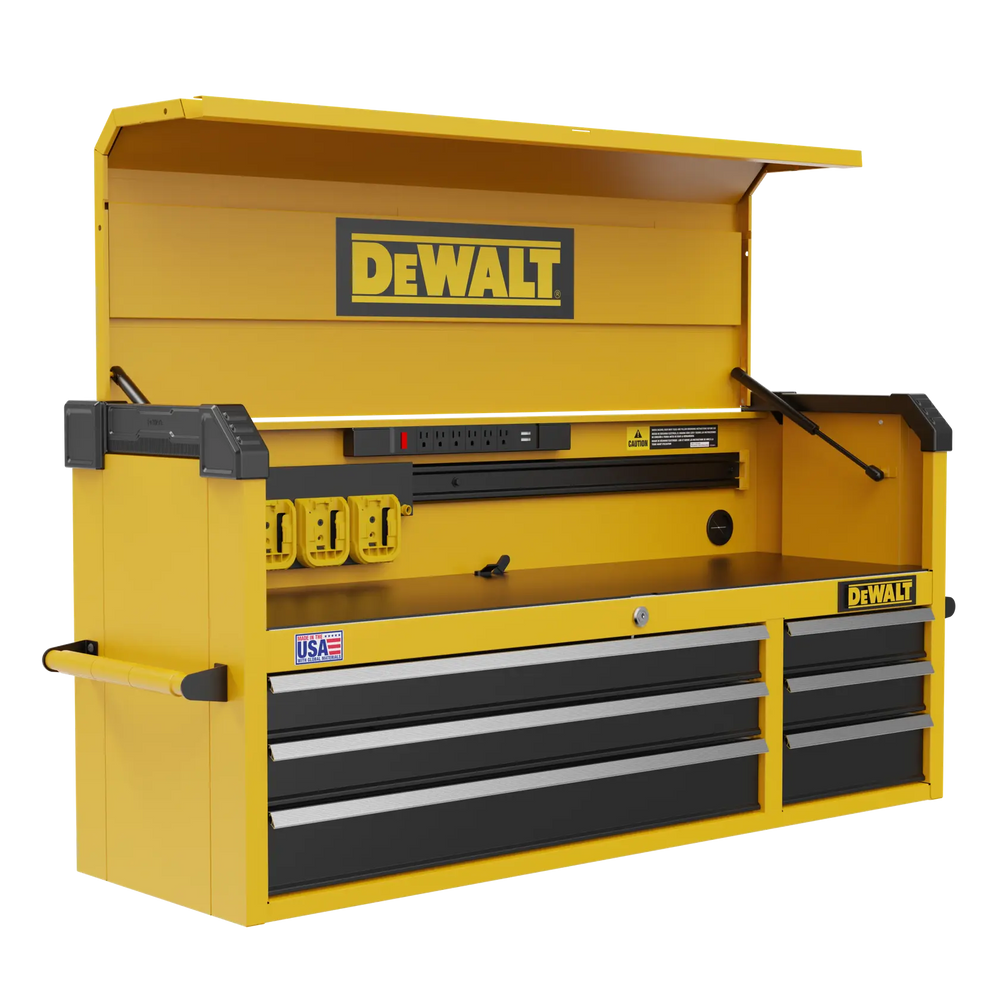 52IN 6DRAWER TOOL CHESTBLACK/YELLOW