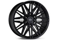 Vossen HF6-5 22x10 - 6x139.7 - ET-18 - Super Deep Face - 106.1 - Satin Black Wheel