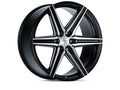 Vossen HFX-6 22x9.5 - 6x139.7 - ET20 - Deep - 106.1 - Satin Black Wheel