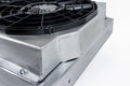 CSF Motorsport Radiator with Shroud - 14in SPAL Brushless Fans - Harnesses
