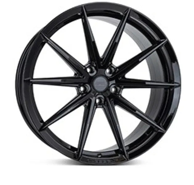 Vossen HFX-2 - 20X10 - 5X114.3 - ET30 - DEEP - 70.5 - SBZ - Gloss Black Wheel