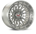 Vossen HFX-1 - 20X9.5 - ET15 - DEEP - 78.1 - SSV - Satin Silver Wheel