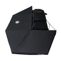 Overland Vehicle Systems XD Nomadic 270 - Awning W Lights Black Out Passenger Side Black Body Black Trim Black Travel Cover