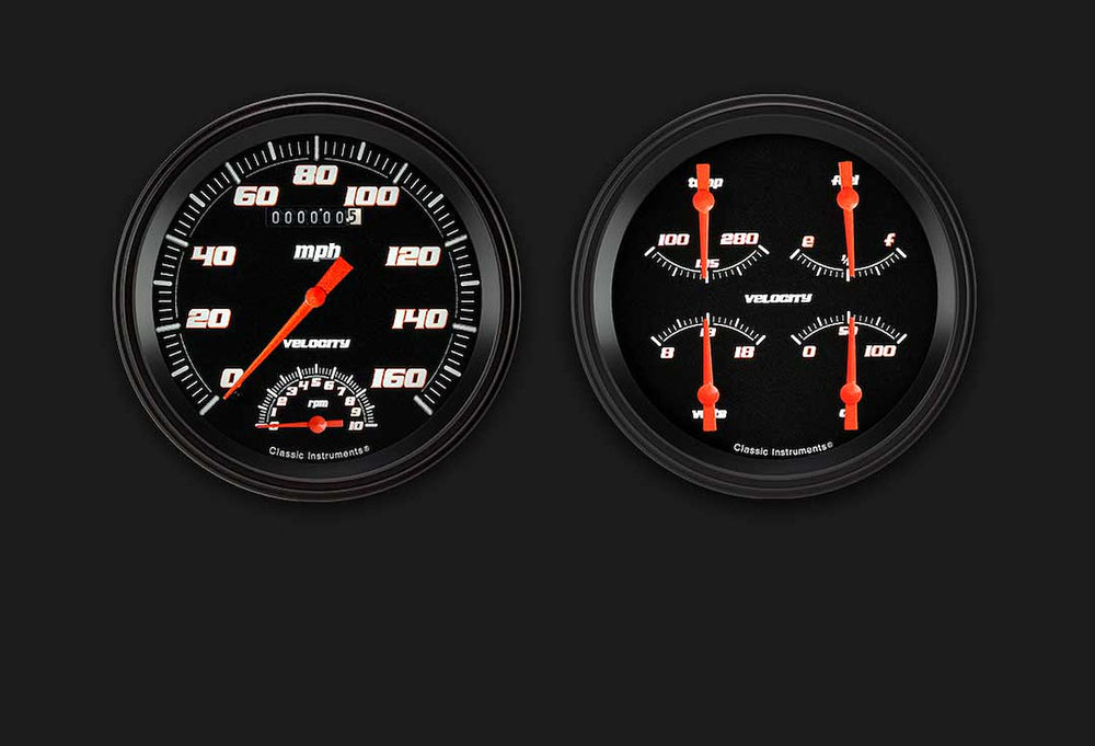 VELOCITY BLACK SPEEDTACH/QUAD SET-GM