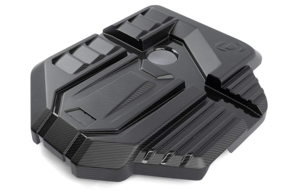 CARBON ENGINE COVER, S58, MATTE-GLOSS