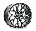 Vossen HF-2 21x9 / 5x120 / ET30 / Flat Face / 72.56 - Brushed Gloss Black