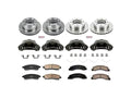 Power Stop 1999 Ford F-250 Super Duty Autospecialty Kit w/ Calipers - Front and Rear