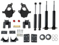 ~(70 lbs. 22X16X9)~ 2014 GM TRUCK (1/2TON 2WD) 3/5 OR 4/6 SPINDLES (W/ADJUSTABLE FRONT STRUTS) REAR SHOCKSFLIP KIT ADJ. REAR HANGERSREAR SHOCK EXTENDERS