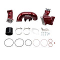 Wehrli 07.5-10 Chevrolet Duramax LMM 4in Intake Kit Stage 2 - WCFab Grey