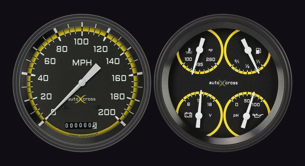5455 AUTO CROSSO YELLOW CHV TK 5IN SPD/QULS