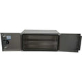 18X24X48 IN PRO SERIES SMOOTH ALUM UNDERBODY TOOLBOXDOUBLE BARN DOOR 3POINT COMPRESSION LATCH