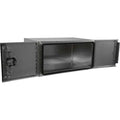 18X24X48 IN PRO SERIES SMOOTH ALUM UNDERBODY TOOLBOXDOUBLE BARN DOOR 3POINT COMPRESSION LATCH