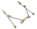 Artec Industries 18-25 Jeep Wrangler JLU Front Et3 Long Arm 1 Ton Axle & 4130 Dom Steel Links