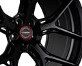 Vossen HF5 20X10 - 5X120 - ET23 - DEEP - 67.00 - SB - Satin Black Wheel