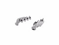 Scavenger Series Elite Header Shorty Header 2004-2010 Ford, F150 5.4L V8 1-5/8 Inch Primary 16 Gauge Tubing 3/8 Inch Flange Silver Ceramic Coating 409S Stainless Steel Carb Eo D-698-18 Compliant Flowmaster