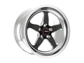 Weld S71 18x8 / 5x4.75 BP / 4.7in. BS Black Wheel (Low Pad) - Non-Beadlock