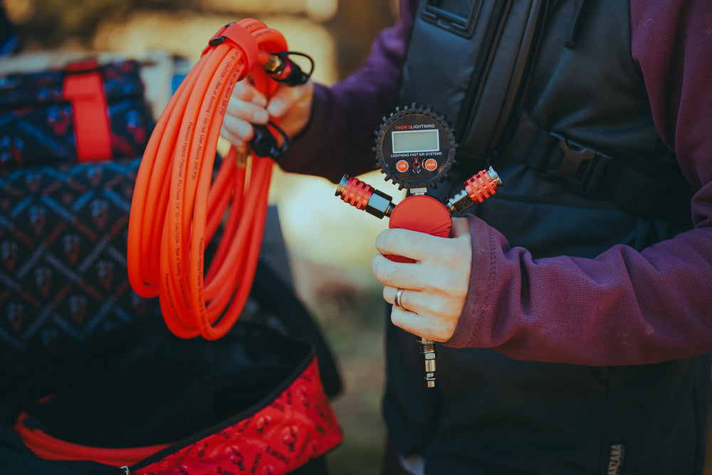12V TRUE DUAL PORTABLE AIR COMPRESS