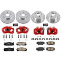 Power Stop 07-12 Lexus ES350 Front & Rear Z23 Evolution Sport Brake Kit w/Calipers