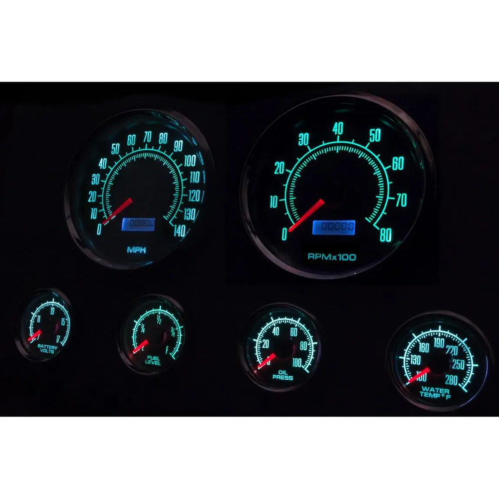 Gauge Kit Ford Truck 73-79 69 Series 3-7/16in