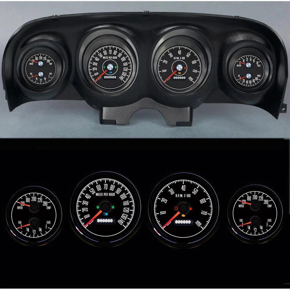 Gauge Kit Mustang 69-70 M-153 4-3/8in