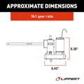 REPLACEMENT ABOVEFLOOR SLIDEOUT 18:1 VENTURE MOTOR & RIGHTANGLE DRIVESHAFT