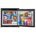2.7 CU FT DC REFRIGERATOR W/ BLACK PANEL