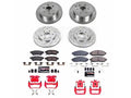 Power Stop 2019 Nissan Frontier Front & Rear Z23 Evolution Sport Brake Kit w/Calipers