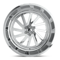 FF016 22X10 BLANK POLISHED -25MM (1