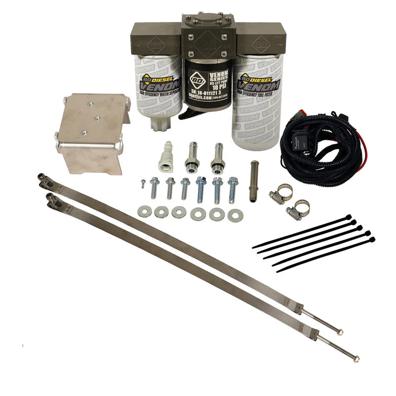 BD Venom Duramax Fuel Lift Pump c w Filter Separator - Chevy 2001-2010 6.6L