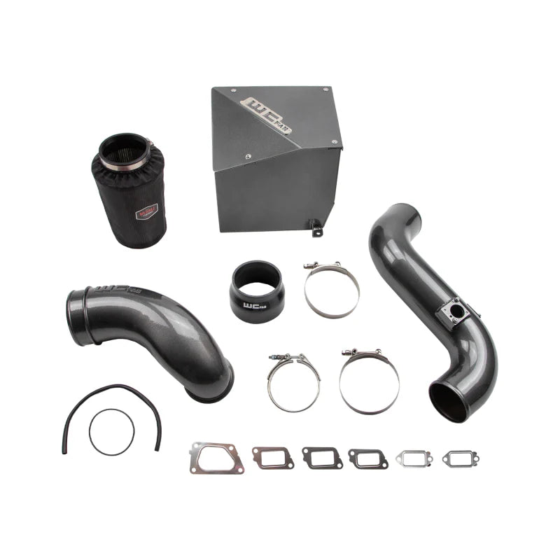 Intake Kit Stage 2 4in. for 2011-2016 Duramax LML WCFab Grey
