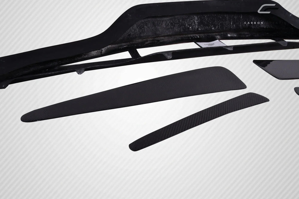 1999-2004 Ferrari 360 Modena Carbon Creations Eros Version 2 Front Lip Air Dam - 1 Piece