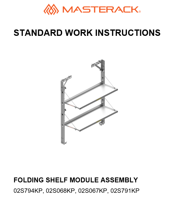 FOLDFLATHDFOLDINGSHELVES 3W