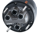 SEASTAR HELM 2.4. MARINE GRADE ALUMINUM SHAFT. IMPROVED FRONT SHAFT DUST COVER.